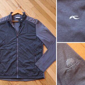 KJUS Retention Jacket Men's 52 Large Quilted Golf Performance Carmel Valley READ